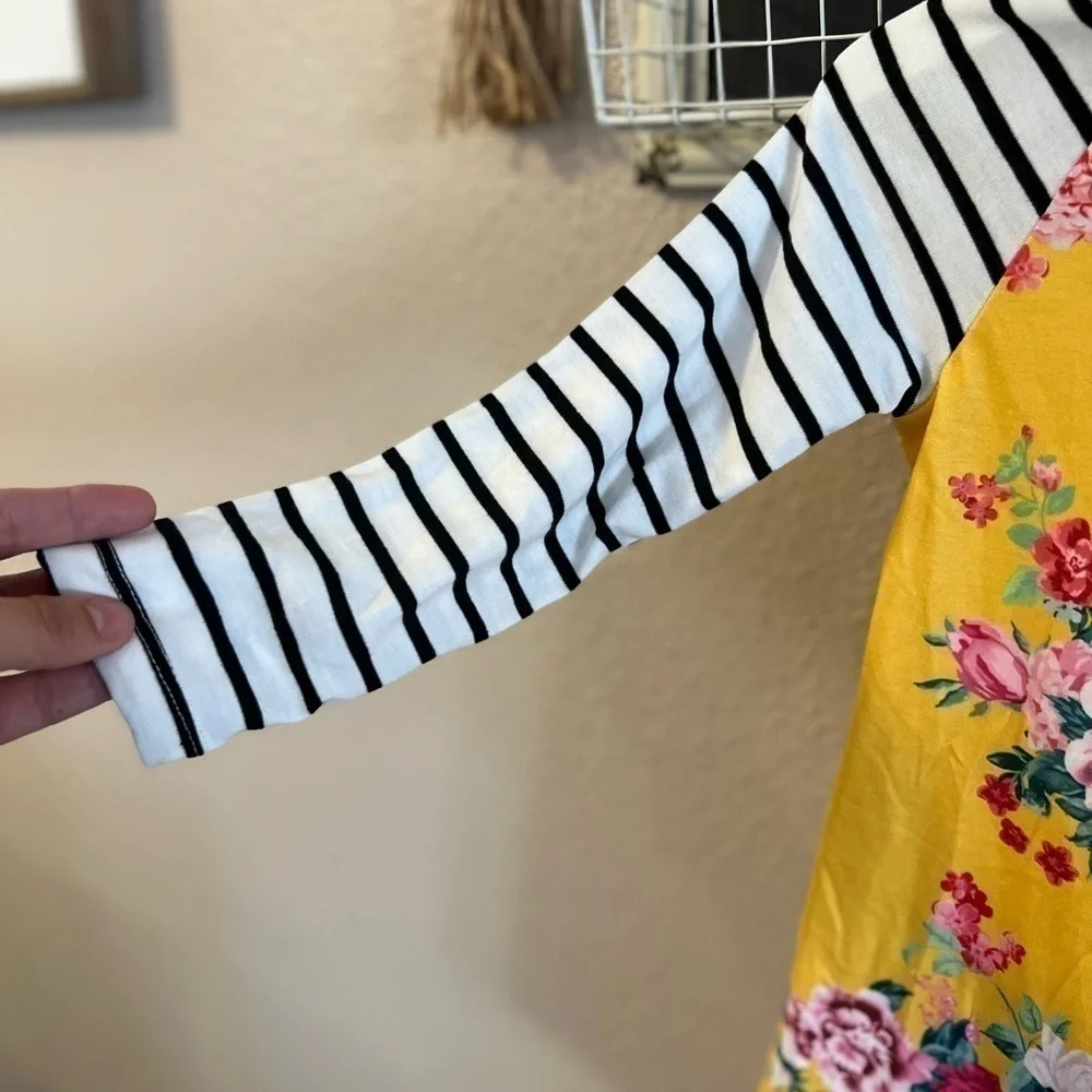𝅺GIRLS long sleeve T-shirt dress